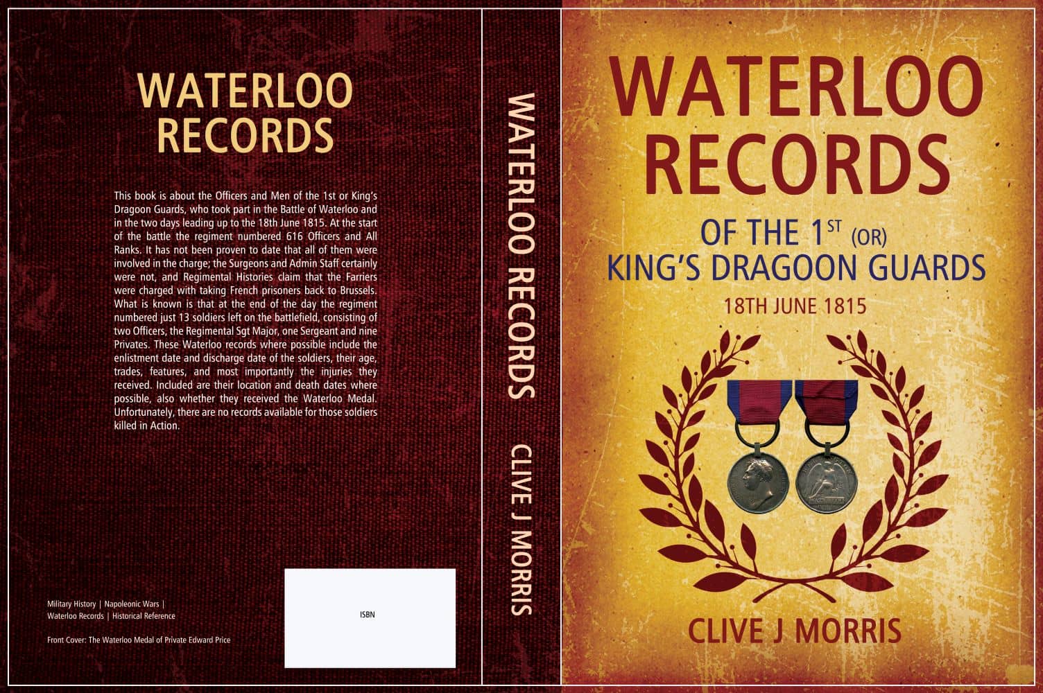 WATERLOO RECORDS – OF THE 1ST (OR) KING’S DRAGOON GUARDS 18TH JUNE 1815 - Image 3